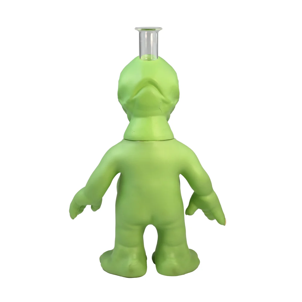 13 Inch Alien Green Bong - Image 3
