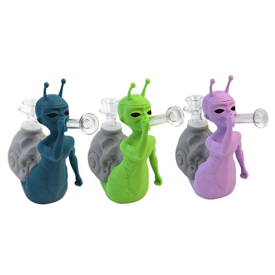 6.2 Inch Alien Snail Bong