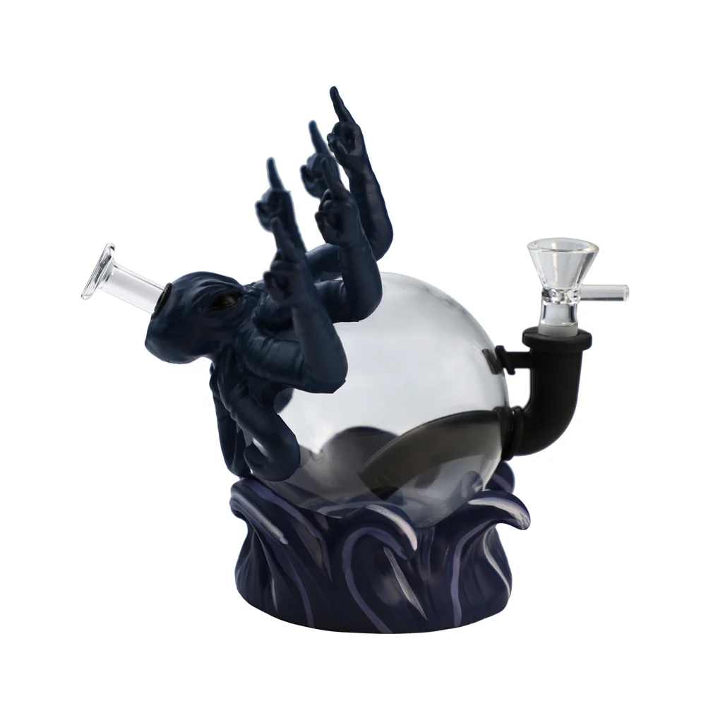 7.3 Octopus Middle Finger Bong - Image 4