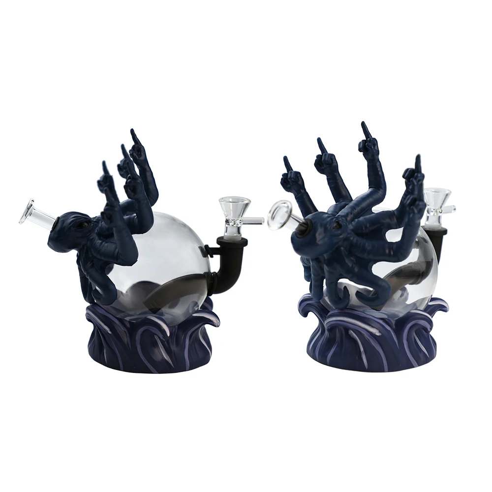 7.3 Octopus Middle Finger Bong - Image 6
