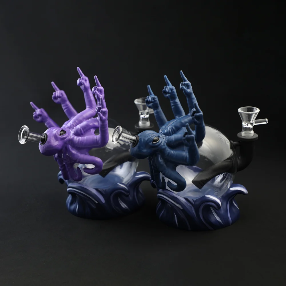 7.3 Octopus Middle Finger Bong