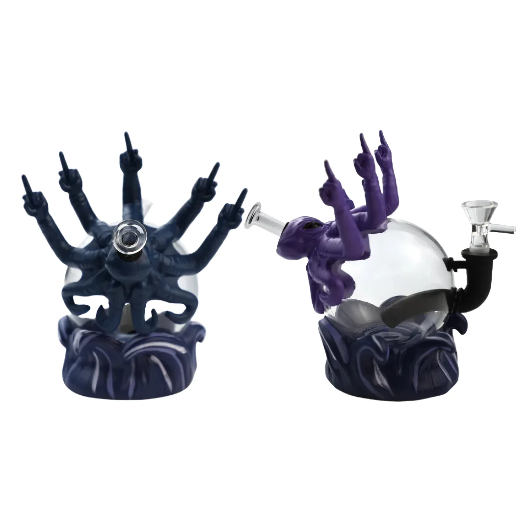 7.3 Octopus Middle Finger Bong - Image 7