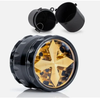 Tobacco Grinder and Container Combo