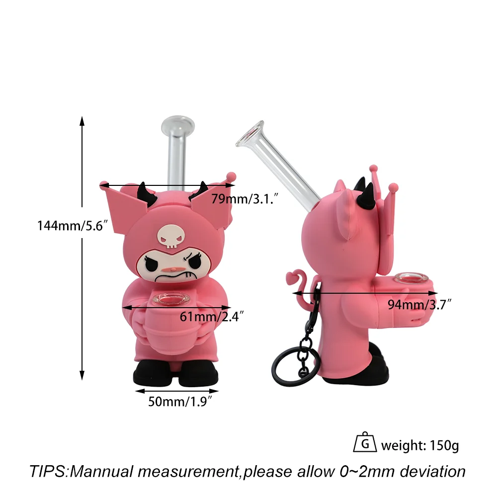 5.6 Inch Kuromi Devil Bong - Image 10