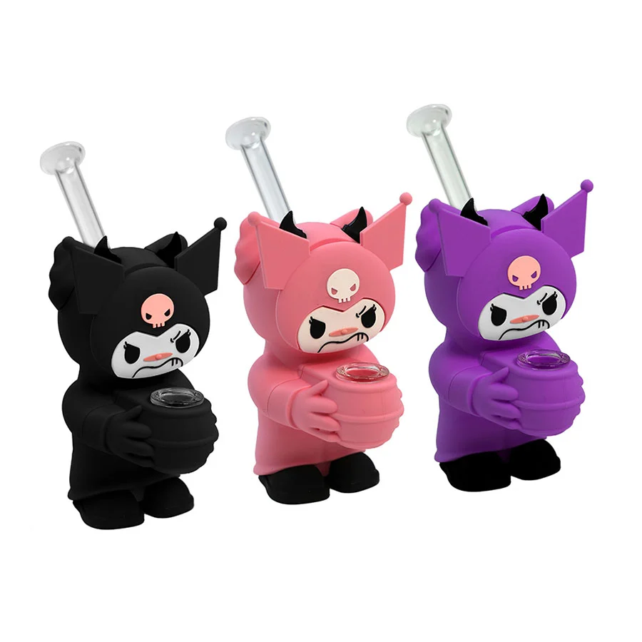 5.6 Inch Kuromi Devil Bong - Image 9