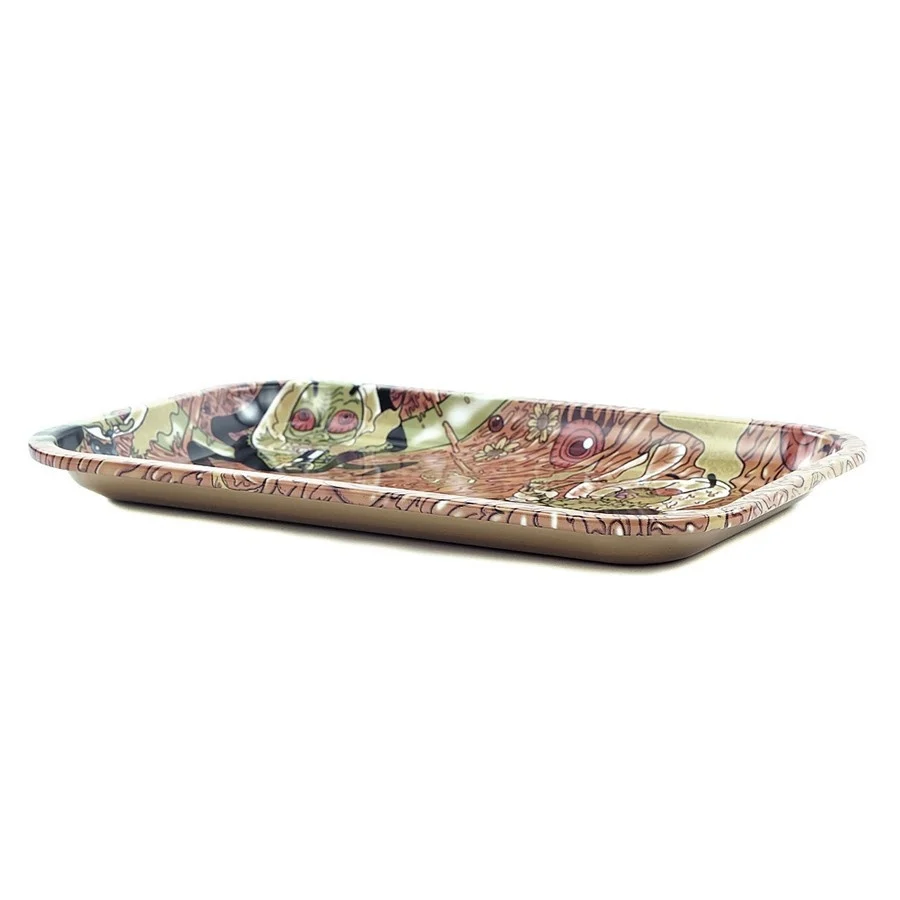 2-Pack Large Metal Rolling Tray - Image 4
