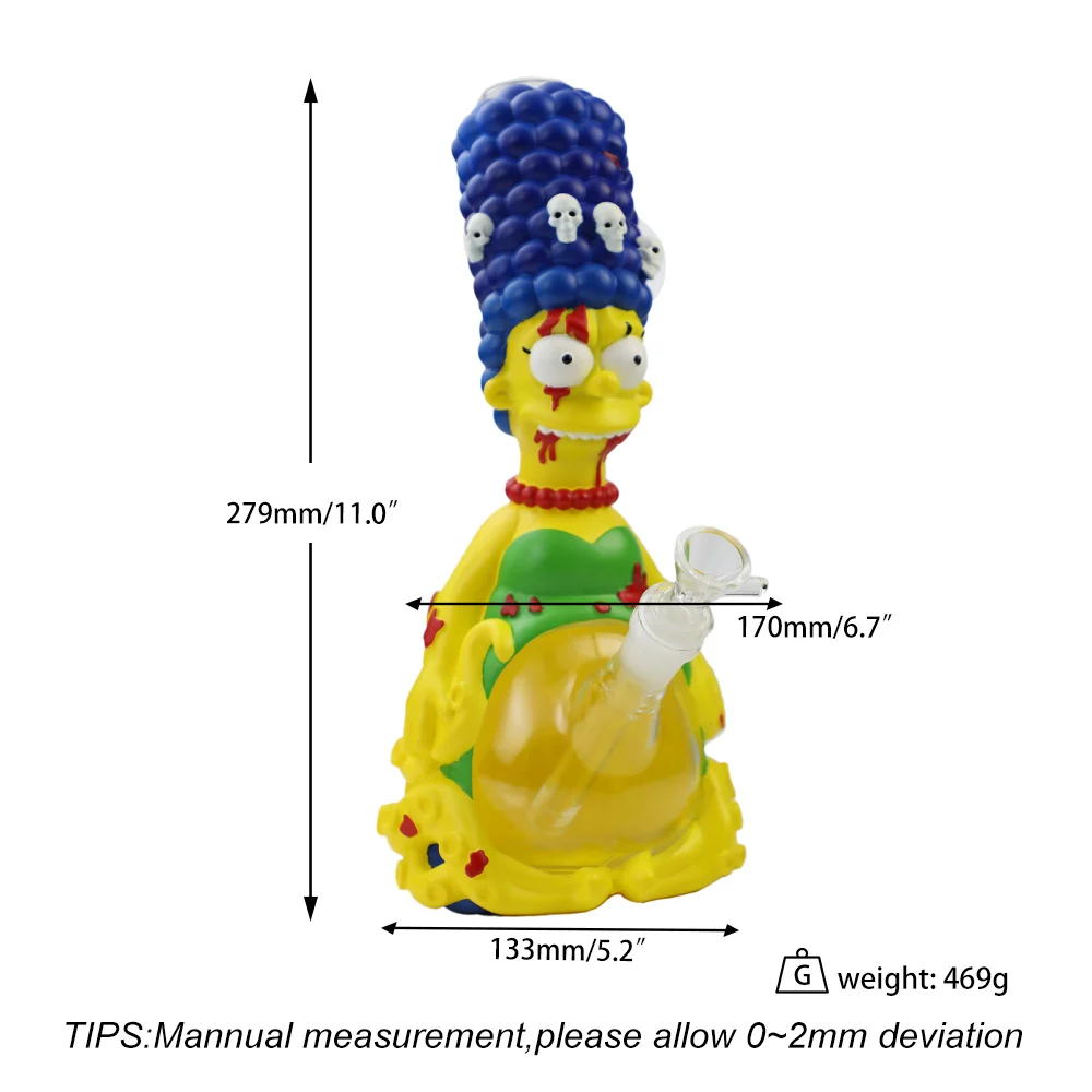 11 Inch Octopus Maggie Bong - Image 8