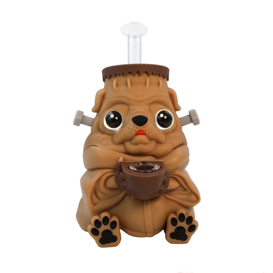 6.3 Inch Zombie Pug Bong - Image 2