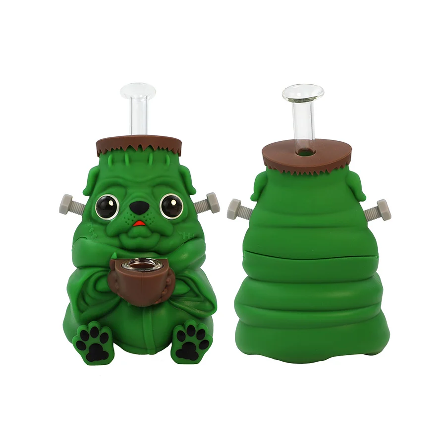 6.3 Inch Zombie Pug Bong - Image 5
