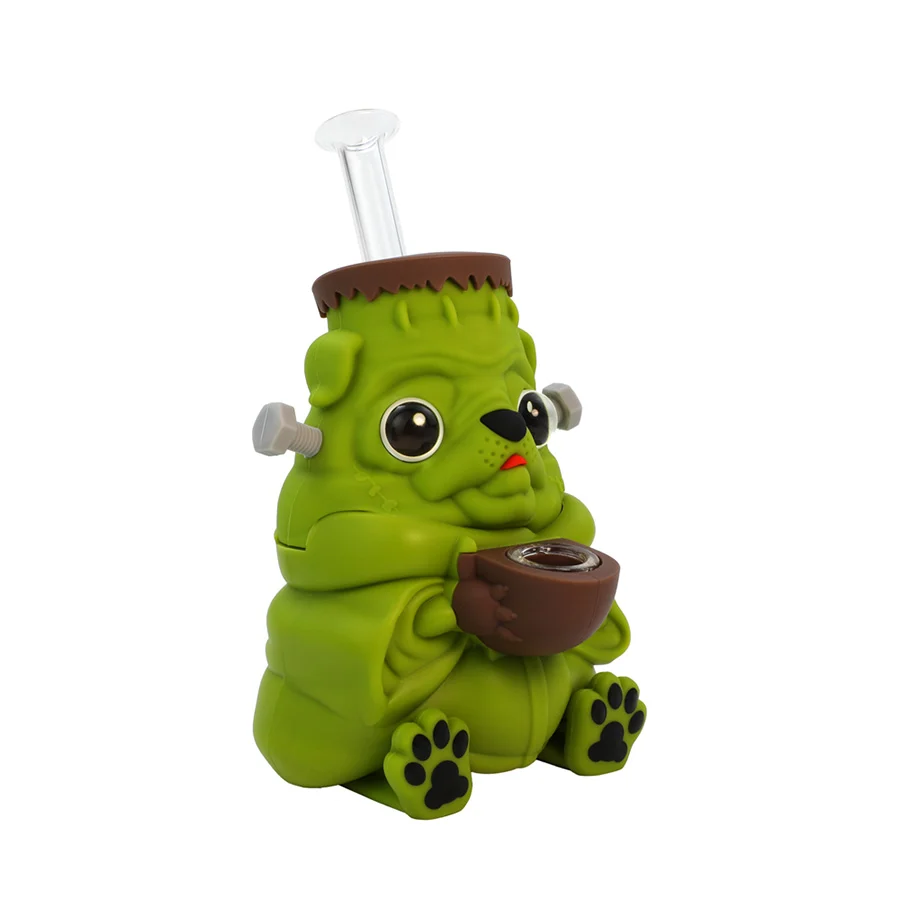 6.3 Inch Zombie Pug Bong - Image 8