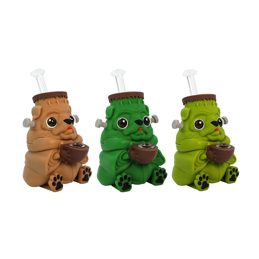 6.3 Inch Zombie Pug Bong